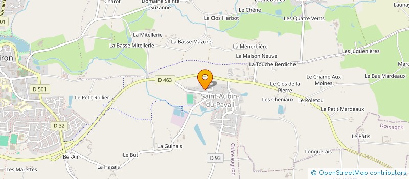 localisation de l'entreprise MADAME AMELIE BAVEREZ  CHATEAUGIRON