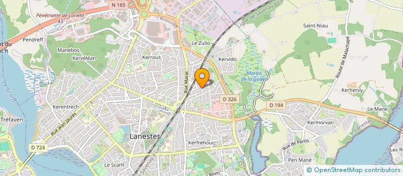 localisation de l'entreprise MADAME AMELIE BAYART  LANESTER