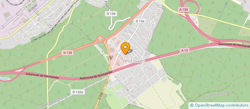 localisation de l'entreprise MADAME AMELIE BEAUVERGER  GRAND-COURONNE