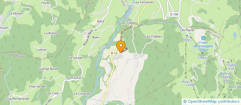 localisation de l'entreprise MADAME AMELIE BENOIST  VIUZ-EN-SALLAZ