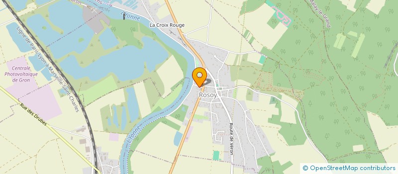 localisation de l'entreprise MADAME AMELIE BERY  ROSOY