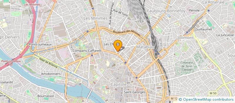 localisation de l'entreprise MADAME AMELIE BEYNAC  TOULOUSE