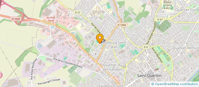 localisation de l'entreprise MADAME AMELIE BEZOTEAUX à SAINT-QUENTIN