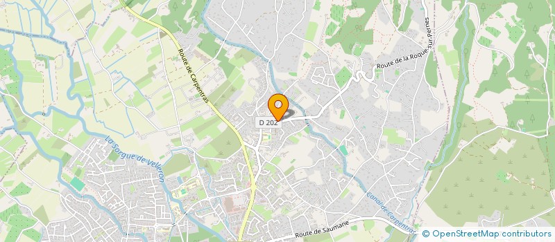 localisation de l'entreprise MADAME AMELIE BIEBER  L'ISLE-SUR-LA-SORGUE