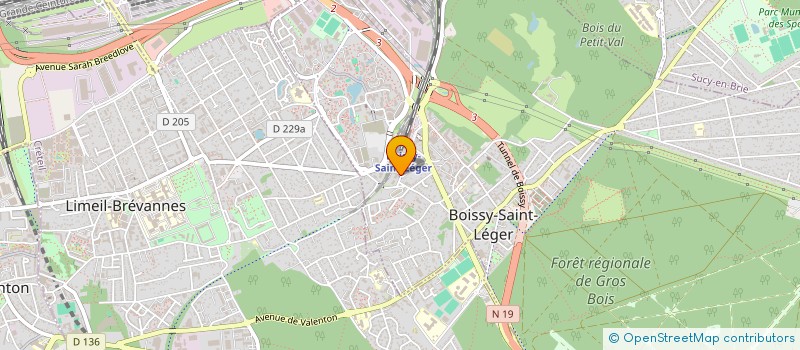 localisation de l'entreprise MADAME AMELIE BIGA-NAVIZET à BOISSY-SAINT-LEGER