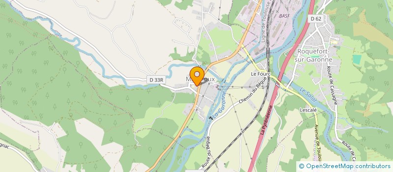 localisation de l'entreprise MADAME AMELIE BIZE  MANCIOUX