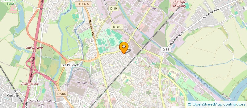 localisation de l'entreprise MADAME AMELIE BLANCHO  CHALON-SUR-SAONE