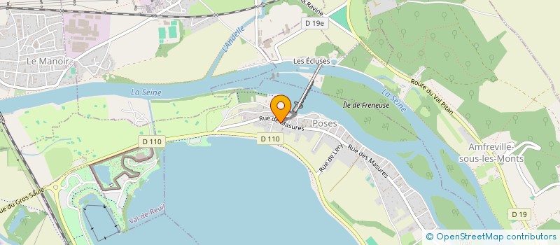 localisation de l'entreprise MADAME AMELIE BLOT  POSES