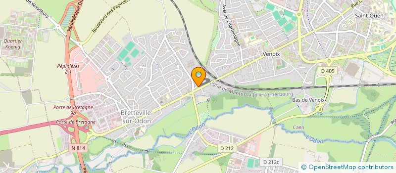 localisation de l'entreprise MADAME AMELIE BODEREAU  BRETTEVILLE-SUR-ODON