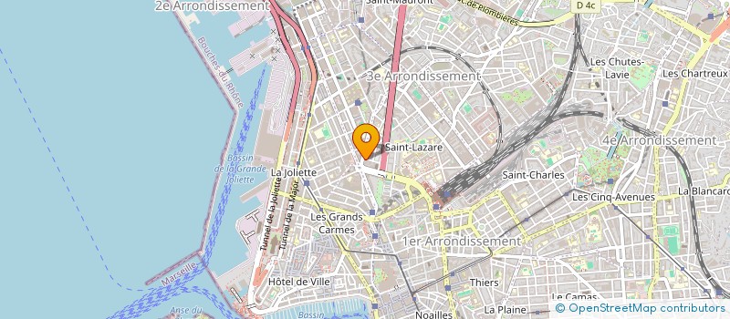 localisation de l'entreprise MADAME AMELIE BOIRON à MARSEILLE