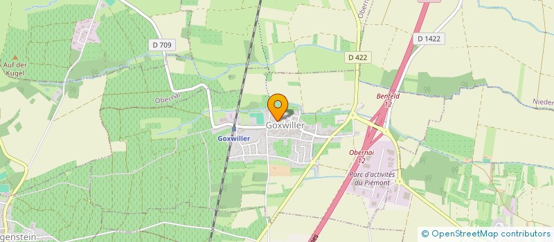 localisation de l'entreprise MADAME AMELIE BOISSELIER  GOXWILLER