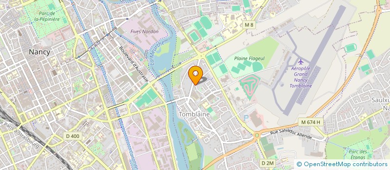 localisation de l'entreprise MADAME AMELIE BOUARD  TOMBLAINE