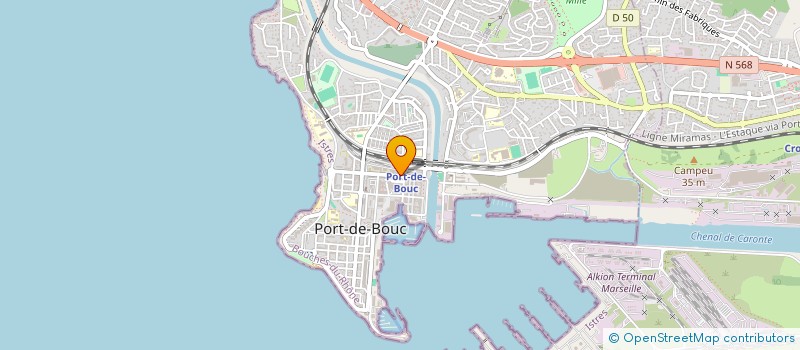 localisation de l'entreprise MADAME AMELIE BOURBASQUET à PORT-DE-BOUC
