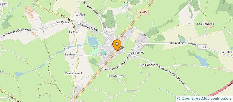 localisation de l'entreprise MADAME AMELIE BOUREUX  TRONGET