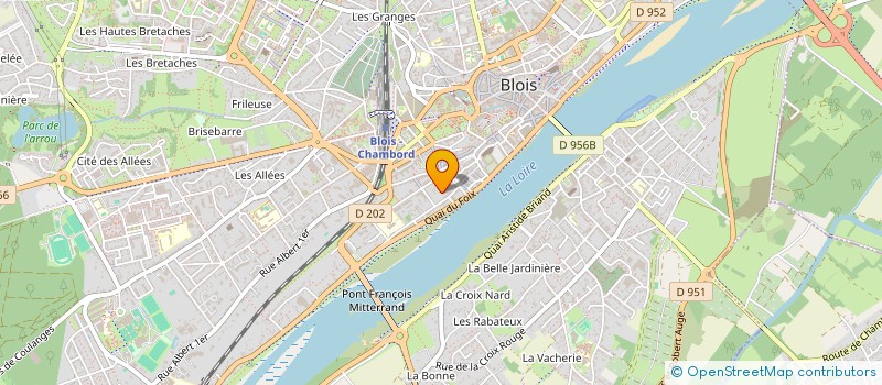 localisation de l'entreprise MADAME AMELIE BOUSQUIE  BLOIS