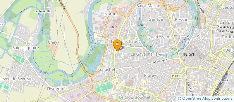 localisation de l'entreprise MADAME AMELIE BOUTIN à NIORT