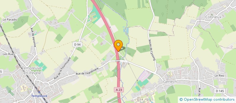 localisation de l'entreprise MADAME AMELIE BROCART  TEMPLEUVE-EN-PEVELE