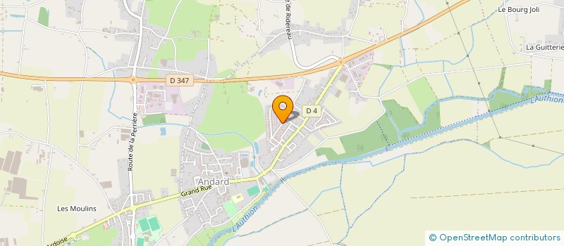 localisation de l'entreprise MADAME AMELIE BROUZES à LOIRE-AUTHION