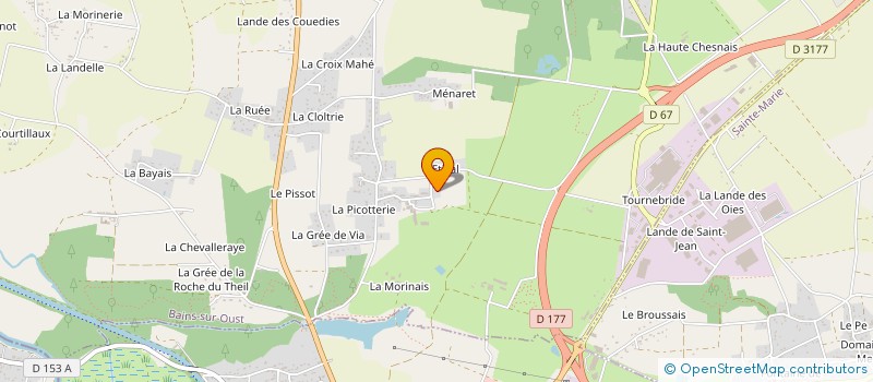 localisation de l'entreprise MADAME AMELIE BRULE  BAINS-SUR-OUST