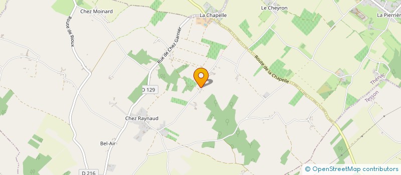 localisation de l'entreprise MADAME AMELIE CABANAT  RIOUX