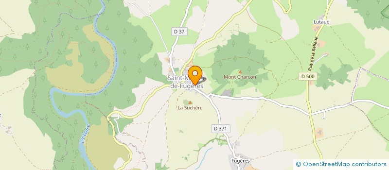 localisation de l'entreprise MADAME AMELIE CADINOT  SAINT-MARTIN-DE-FUGERES