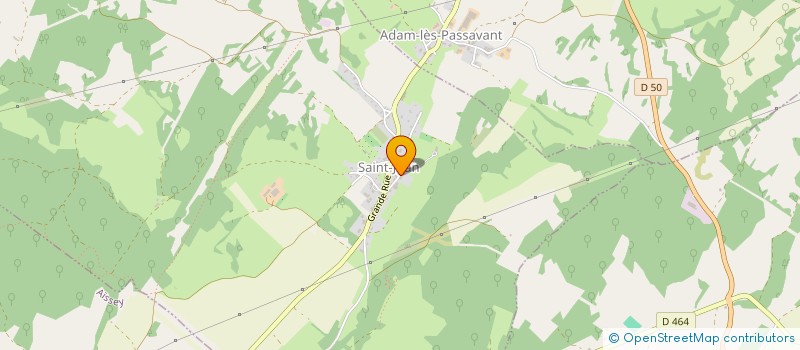 localisation de l'entreprise MADAME AMELIE CAILLOT  SAINT-JUAN