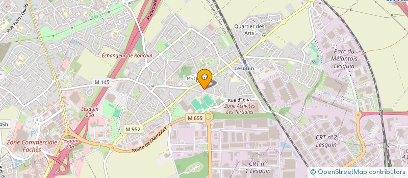 localisation de l'entreprise MADAME AMELIE CAMBIER  LESQUIN