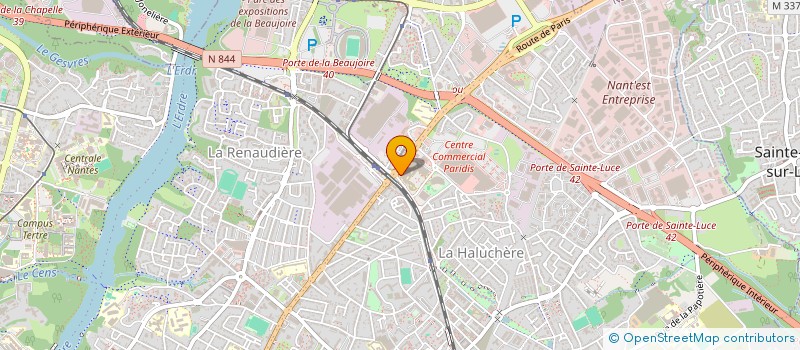 localisation de l'entreprise MADAME AMELIE CANNESSON à NANTES