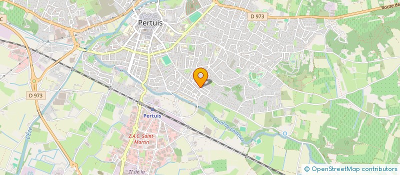 localisation de l'entreprise MADAME AMELIE CANNET  PERTUIS