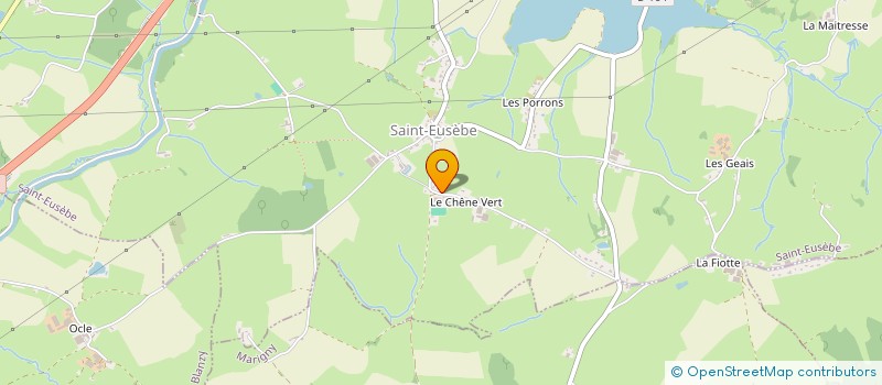 localisation de l'entreprise MADAME AMELIE CANOT  SAINT-EUSEBE