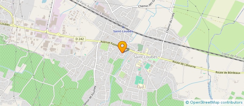 localisation de l'entreprise MADAME AMELIE CARSOULLE à SAINT-LOUBES