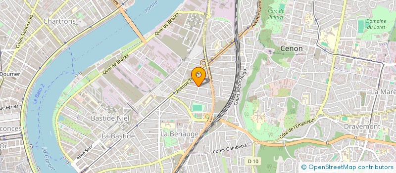 localisation de l'entreprise MADAME AMELIE CATINEL  BORDEAUX