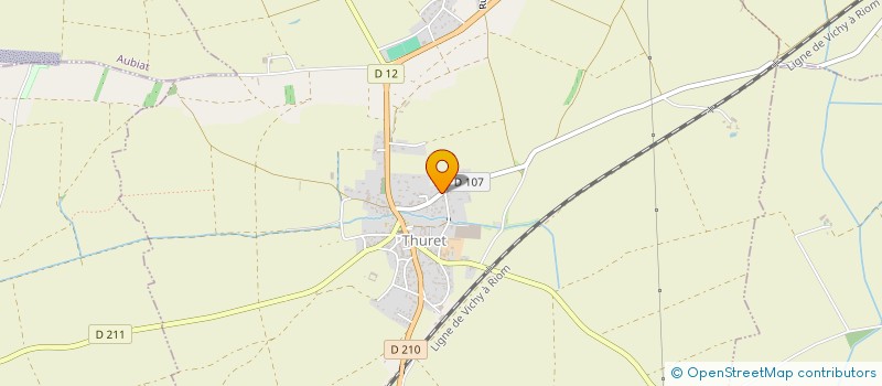 localisation de l'entreprise MADAME AMELIE CELLIER  THURET