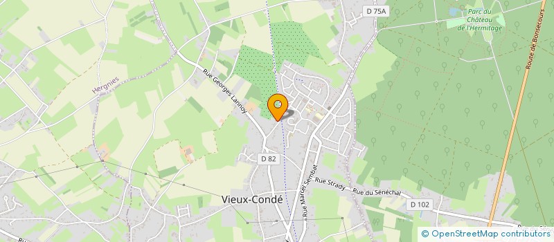 localisation de l'entreprise MADAME AMELIE CERIANA  VIEUX-CONDE