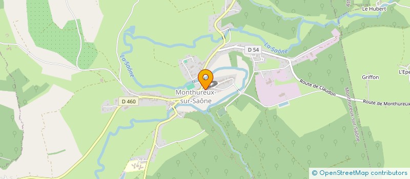 localisation de l'entreprise MADAME AMELIE CHABOISSIER  MONTHUREUX-SUR-SAONE