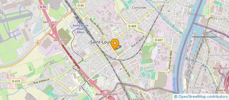 localisation de l'entreprise MADAME AMELIE CHALUMEAU  SAINT-LOUIS