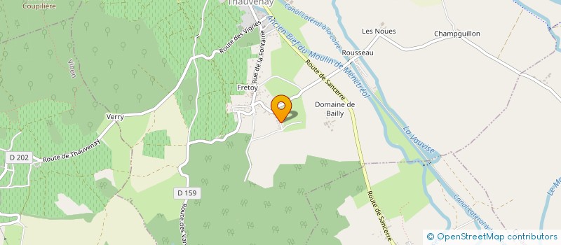 localisation de l'entreprise MADAME AMELIE CHARMEL  THAUVENAY