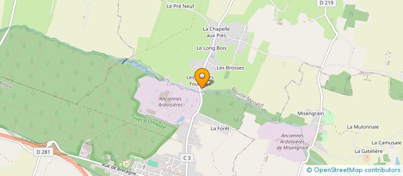 localisation de l'entreprise MADAME AMELIE CHATOKHINE  BOUILLE-MENARD