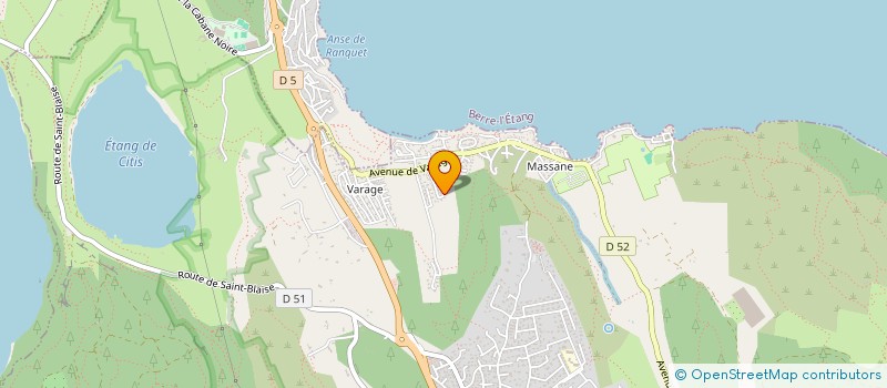 localisation de l'entreprise MADAME AMELIE CHOFFEL  SAINT-MITRE-LES-REMPARTS