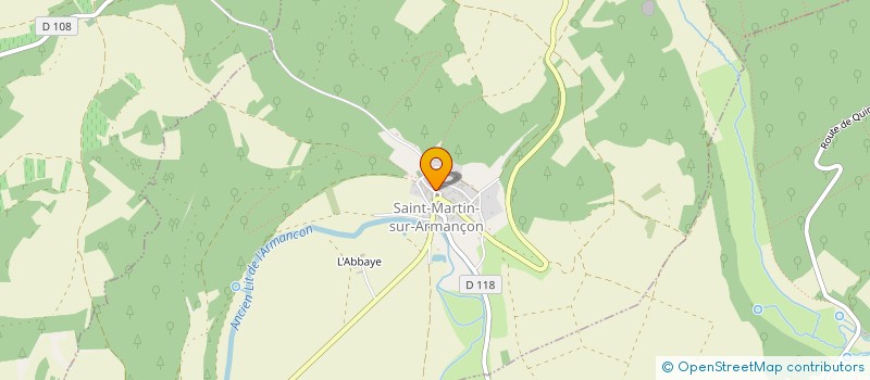 localisation de l'entreprise MADAME AMELIE CHUCHU  SAINT-MARTIN-SUR-ARMANCON