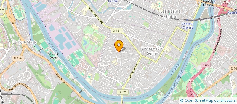 localisation de l'entreprise MADAME AMELIE CLARK  CROISSY-SUR-SEINE