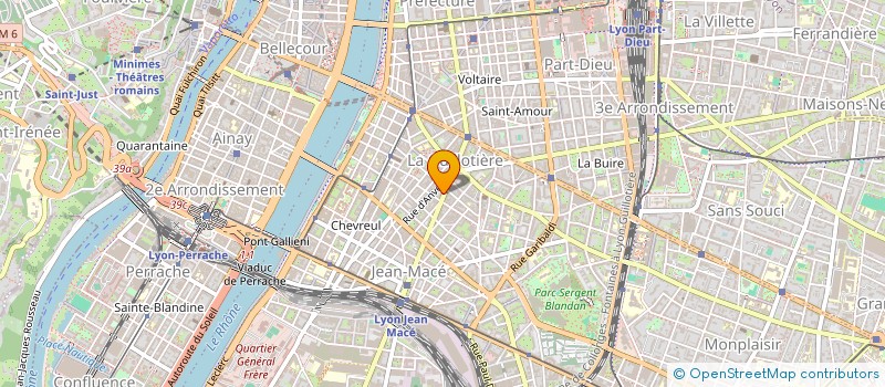 localisation de l'entreprise MADAME AMELIE CLEMENCET  LYON