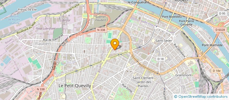 localisation de l'entreprise MADAME AMELIE COCATRIX  ROUEN