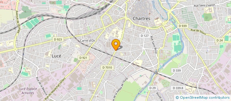 localisation de l'entreprise MADAME AMELIE COCRELLE à CHARTRES