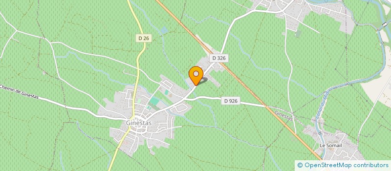 localisation de l'entreprise MADAME AMELIE COLLAVET  GINESTAS