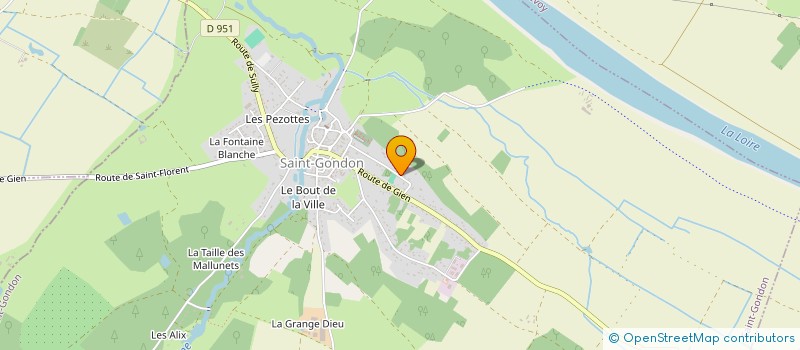 localisation de l'entreprise MADAME AMELIE COLLIGNON à SAINT-GONDON