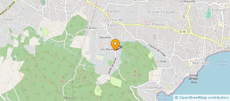 localisation de l'entreprise MADAME AMELIE CONVERT à LA SEYNE-SUR-MER