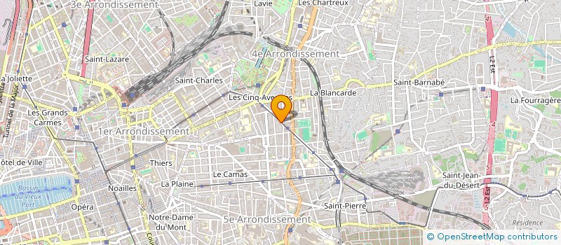 localisation de l'entreprise MADAME AMELIE CORDIER à MARSEILLE 4EME