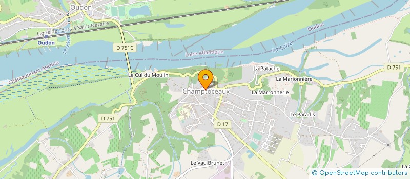 localisation de l'entreprise MADAME AMELIE COUDRAY à OREE-D'ANJOU