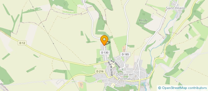 localisation de l'entreprise MADAME AMELIE COUPPE  DOMART-EN-PONTHIEU